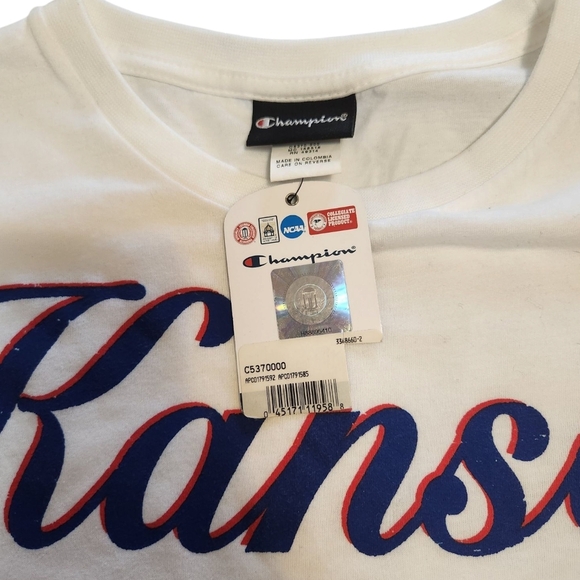 Kansas Graphic White T-Shirt - Picture 7 of 7